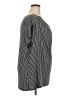 Lane Bryant Houndstooth Black Short Sleeve Blouse Size 18 - 20 Plus - photo 4
