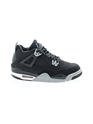 Air Jordan 4 Retro 'Black Canvas (GS)' Sneakers (view 1)