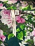 Bellatrix 100% Polyester Floral Green Long Sleeve Blouse Size M - photo 7