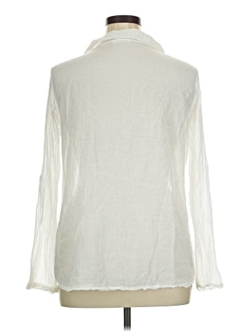 MADE IN ITALY Long Sleeve Blouse (view 2)
