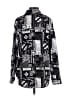 Shein Print Black Long Sleeve Blouse Size XS - photo 2