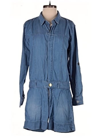 Fade to Blue Romper (view 1)