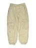 Unbranded 100% Cotton Tan Cargo Pants Size 140 cm / US 10 - photo 1