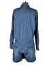 Fade to Blue 100% Cotton Blue Romper Size M - photo 2