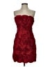 Aje. Floral Red Cocktail Dress Size 6 - photo 1