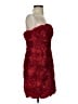 Aje. Floral Red Cocktail Dress Size 6 - photo 4