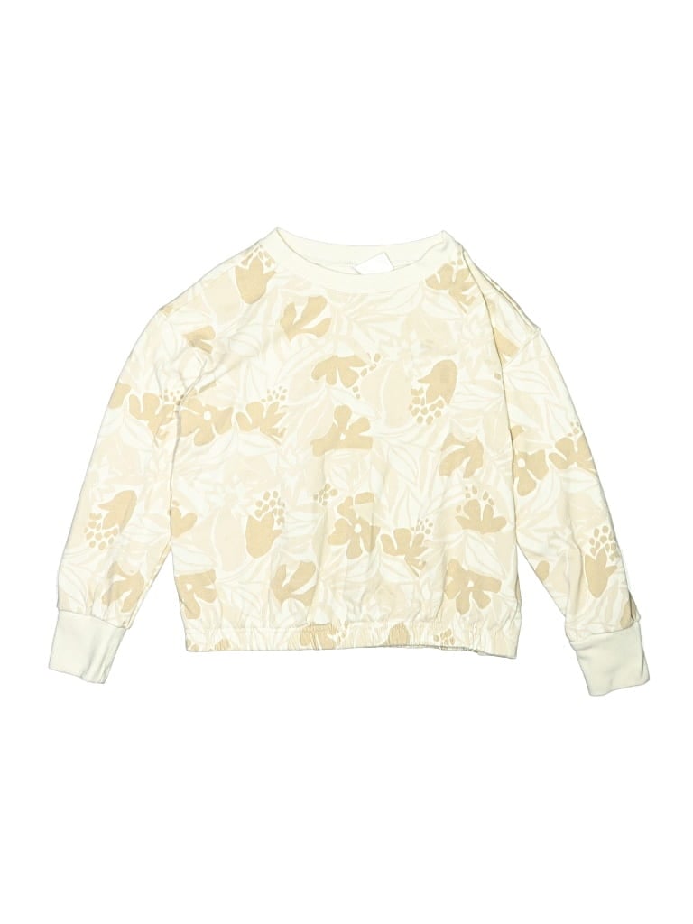 Pre-owned Carter's Kids' Pullover Sweater In Ivory