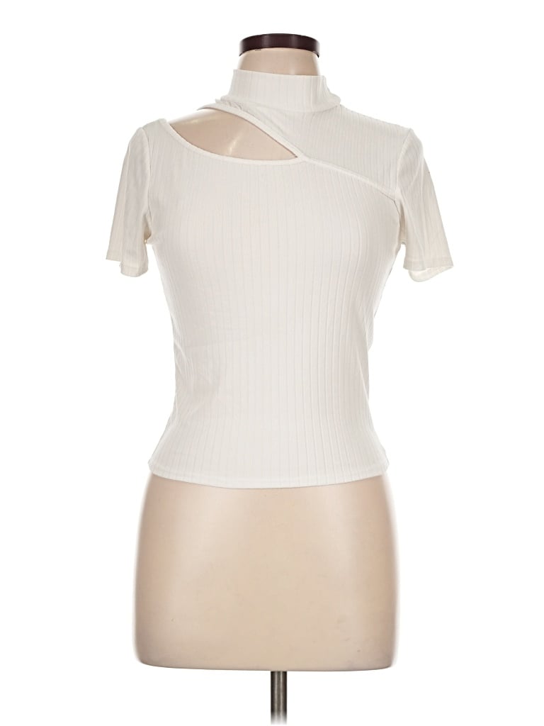 Pre-owned Moa Moa Short Sleeve T-shirt In Ivory