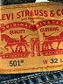 Levi's 100% Cotton Blue Jeans Size 32 waist - photo 7