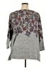 Ruby Rd. Gray 3/4 Sleeve Top Size 3X - photo 2