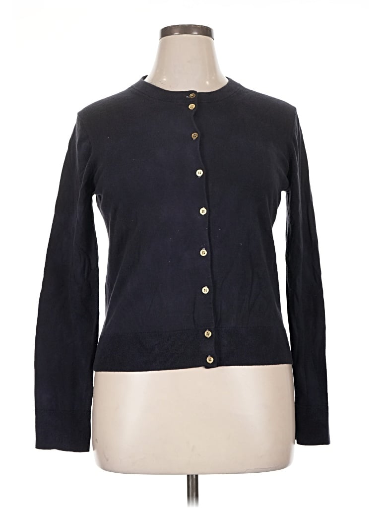 Pre-owned Jcrew Cardigan Sweater In Blue