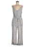 Splendid Stripes Gray Blue Jumpsuit Size M - photo 1