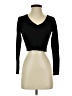 Bozzolo Black Long Sleeve Top Size S - photo 1
