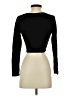 Bozzolo Black Long Sleeve Top Size S - photo 2
