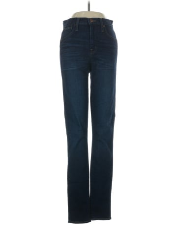 Madewell Taller 10" High-Rise Skinny Jeans in Hayes Wash (view 1)