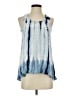 Tryst Blue Sleeveless Blouse Size S - photo 1
