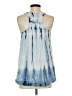 Tryst Blue Sleeveless Blouse Size S - photo 2