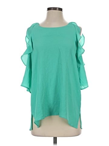 Umgee 3/4 Sleeve Blouse (view 1)