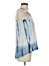 Tryst Blue Sleeveless Blouse Size S - photo 4
