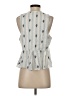Boteh Blue Sleeveless Blouse Size 2 - photo 2