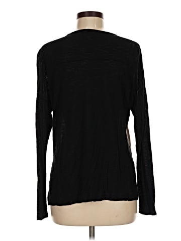 Madewell Anthem Long-Sleeve V-Neck Tee in Colorblock (view 2)