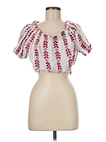 Elan Short Sleeve Blouse (view 1)