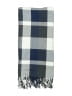 Unbranded Checkered-gingham Blue Scarf One size - photo 2