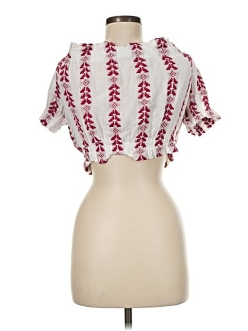 Elan Short Sleeve Blouse (view 2)