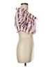 Elan 100% Cotton Red Short Sleeve Blouse Size M - photo 4