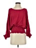 Vince Camuto 100% Polyester Red 3/4 Sleeve Top Size S - photo 1