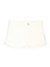 H&M Solid Ivory Shorts Size 4 - photo 1