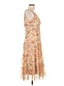Jonathan Martin 100% Polyester Paisley Tan Cocktail Dress Size 12 - photo 4