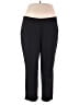 Zac & Rachel Solid Black Active Pants Size 18W - photo 1