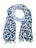 J. McLaughlin 100% Viscose Blue Scarf One size - photo 1