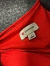 Cremieux Solid Red Jumpsuit Size S - photo 4