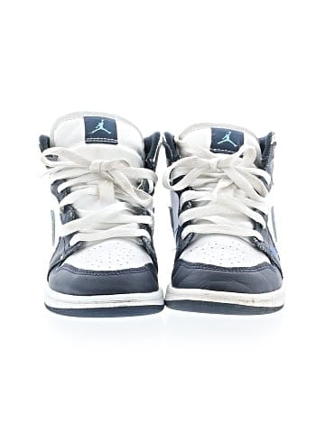 Air Jordan 1 Mid 'Obsidian Dark Powder Blue (PS)' Sneakers (view 2)