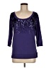 DKNY Jeans Purple Pullover Sweater Size M - photo 1