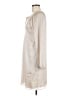 M.S.S.P. 100% Polyester Ivory Casual Dress Size M - photo 5