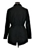 Pure Energy 100% Polyester Black Trenchcoat Size 1X Plus - photo 2