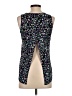 Express 100% Polyester Black Sleeveless Blouse Size XS - photo 2