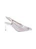 Schutz Metallic Silver Heels Size 8 - photo 1