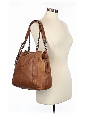 B Makowsky Leather Shoulder Bag (view 2)