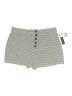 Violets & Roses Houndstooth Ivory Shorts Size 10 - photo 1