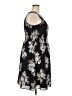 Ann Taylor LOFT 100% Polyester Floral Black Cocktail Dress Size 18 - photo 4