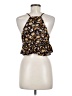 Shein Gold Sleeveless Blouse Size 6 - photo 2