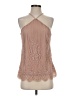 Miami 100% Nylon Tan Sleeveless Blouse Size XS - photo 1