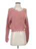 Jessica Simpson 100% Cotton Pink Pullover Sweater Size S - photo 1