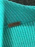 Free People Solid Teal Turtleneck Sweater Size L (estimated) - photo 7