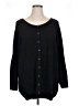 Catherines 100% Cotton Black Cardigan Size 1X - photo 1