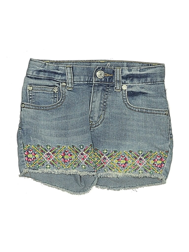 Pre-owned Peek Kids' Denim Shorts In Blue